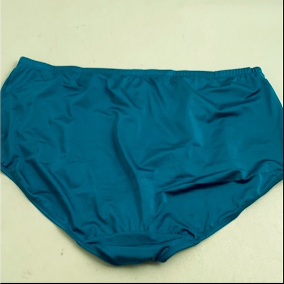 Comfort Choice teal nylon panty size 11 - Picture 2 of 6
